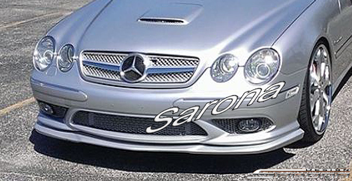 Custom Mercedes CL  Coupe Front Add-on Lip (2000 - 2006) - $390.00 (Part #MB-040-FA)